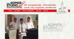 Desktop Screenshot of kopierstudio-gera.de